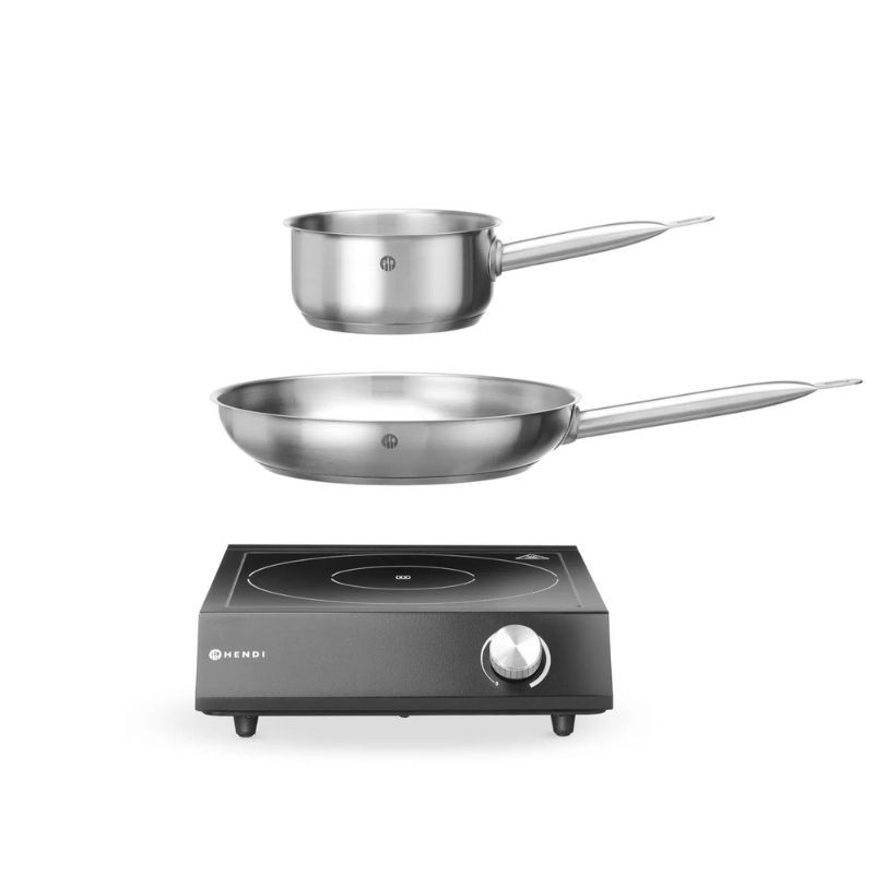 Induction Plate 3500W HENDI with Pot and Pan - High Quality Induction Plate 3500W HENDI with Pot and Pan - High Quality