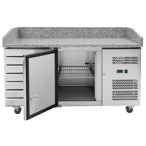 Pizza ormar 600x400 - 1 vrata i 7 ladica - Dynasteel