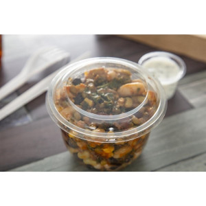 Poklopac od recikliranog PET-a za posude od 227, 340, 454 ml - Paket od 1800 - Faerch