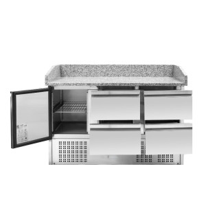 Kompaktni rashladni ormarić za pizzu 600x400 - Dynasteel
