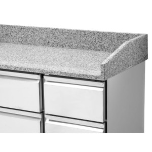 Kompaktni rashladni ormarić za pizzu 600x400 - Dynasteel