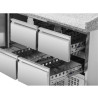 Kompaktni rashladni ormarić za pizzu 600x400 - Dynasteel