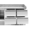 Kompaktni rashladni ormarić za pizzu 600x400 - Dynasteel