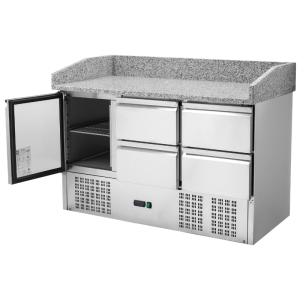Kompaktni rashladni ormarić za pizzu 600x400 - Dynasteel