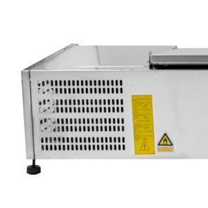 Saladette Hladnjak za postavljanje Poklopac Inox - 8 x GN 1/3 - Dynasteel