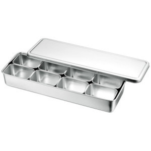 Japanska kutija 8 inox posuda - Profesionalna kuhinja