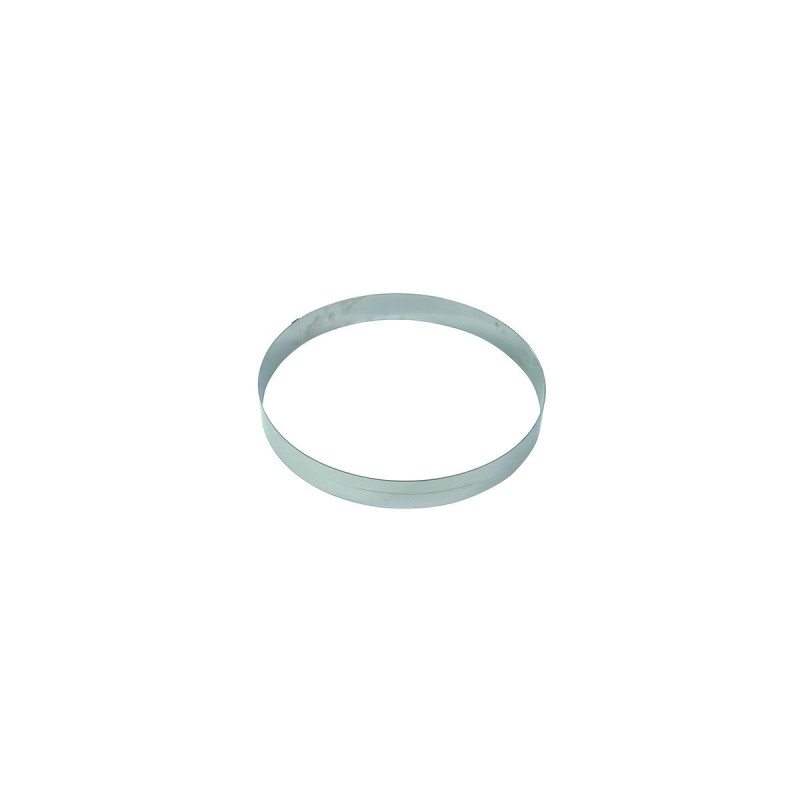 Cercle à Mousse Inox Gobel Ø120 mm - Pâtisserie Professionnelle Cercle à Mousse Inox Gobel Ø120 mm - Pâtisserie Professionnelle