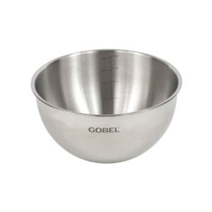 Cul de Poule Fond Rond - Inox 24 cm Gobel: Ustensil Pro Kvalitete