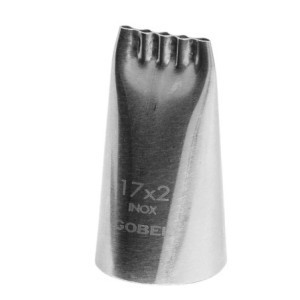 Douille Multiligne Inox 17x2 mm Gobel - Profesionalno slastičarstvo