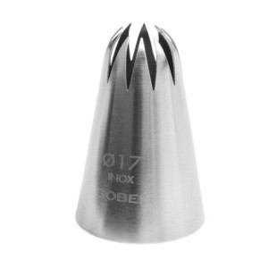 Douille à Rose Inox 12 Dents - Profesionalna Kuhinja Francuska Kvaliteta