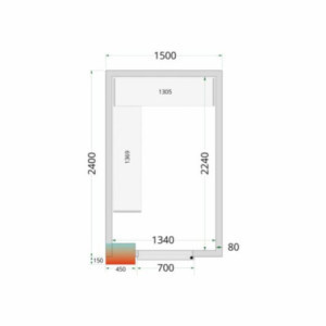 Panneau Chambre Froide TEFCOLD - Izolacija 80 mm