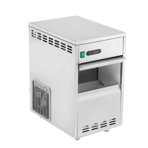 30 Kg Crushed Ice Machine - Dynasteel: Powerful performance and stainless steel design