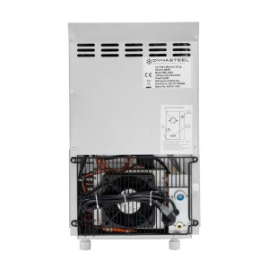 30 Kg Crushed Ice Machine - Dynasteel: Powerful performance and stainless steel design