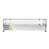 Refrigerated Countertop Display Saladette - 8 x GN 1/3 - Dynasteel