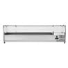Refrigerated Countertop Display Saladette - 8 x GN 1/3 - Dynasteel