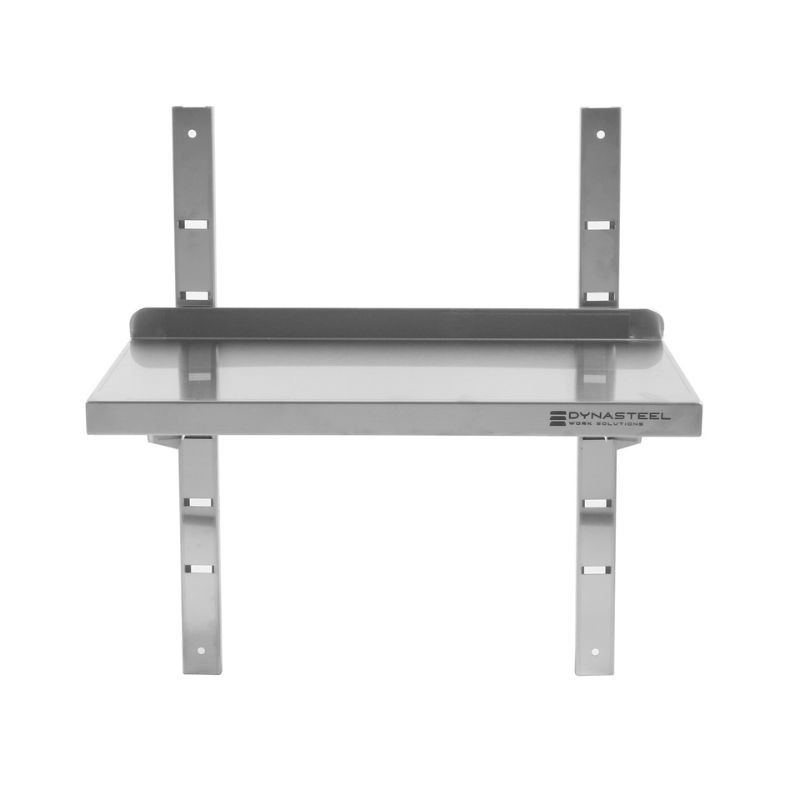 Zidna polica od nehrđajućeg čelika - L 800 x P 400 mm - Dynasteel Zidna polica od nehrđajućeg čelika - L 800 x P 400 mm - Dynasteel