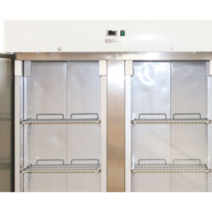 Pozitivni rashladni ormar 1400 L Inox GN 2/1 – 2 vrata