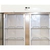 Pozitivni rashladni ormar 1400 L Inox GN 2/1 – 2 vrata