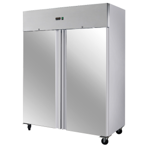 Pozitivni rashladni ormar 1400 L Inox GN 2/1 – 2 vrata