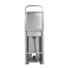 Foot-Operated Hand Wash with Soap and Paper Dispenser - Dynasteel