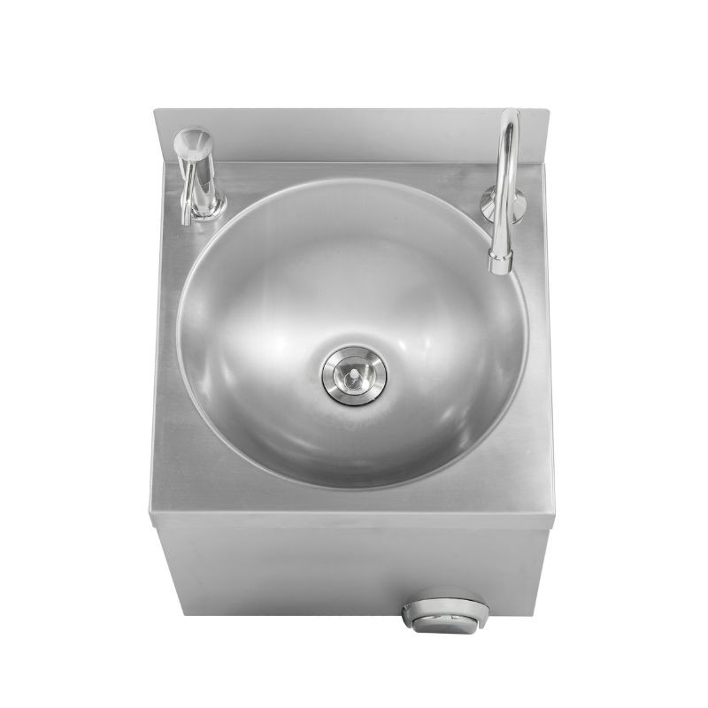 Lave Mains à Commande Fémorale Inox - Dynasteel Lave Mains à Commande Fémorale Inox - Dynasteel