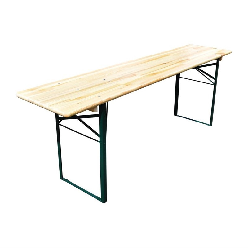 Table pliante en épicéa 220 x 50cm - FourniResto - Fourniresto Table pliante en épicéa 220 x 50cm - FourniResto - Fourniresto