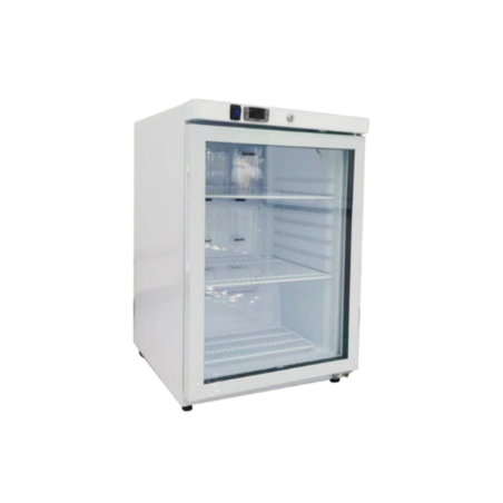 Mini hladnjak 200 L - Pozitivno staklo Inox - Dynasteel