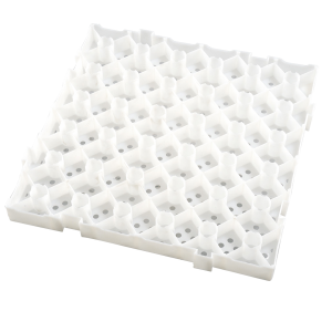 Caillebotis 50 X 50 Cm - Debljina 50 Mm - Bijela - Gilac