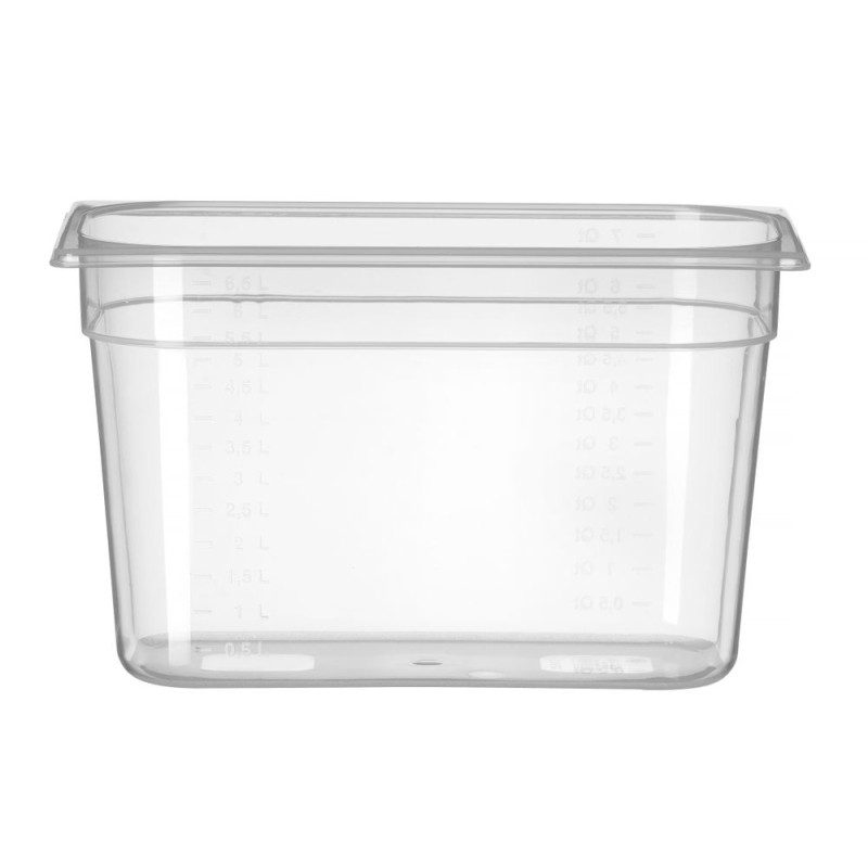 Gastronorm container GN 1/3 in Polypropylene - 7.8 L - H 200 mm Gastronorm container GN 1/3 in Polypropylene - 7.8 L - H 200 mm