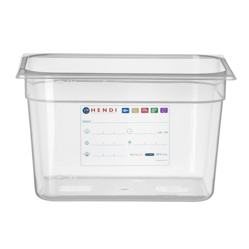 Kutija za skladištenje Gastronorm GN 1/2 - 12,5 L - V 200 mm Kutija za skladištenje Gastronorm GN 1/2 - 12,5 L - V 200 mm