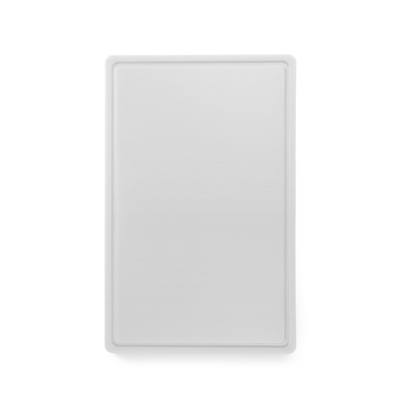 Planche à Découper HACCP - GN 1/1 - Blanche - 15 mm d'Épaisseur Planche à Découper HACCP - GN 1/1 - Blanche - 15 mm d'Épaisseur