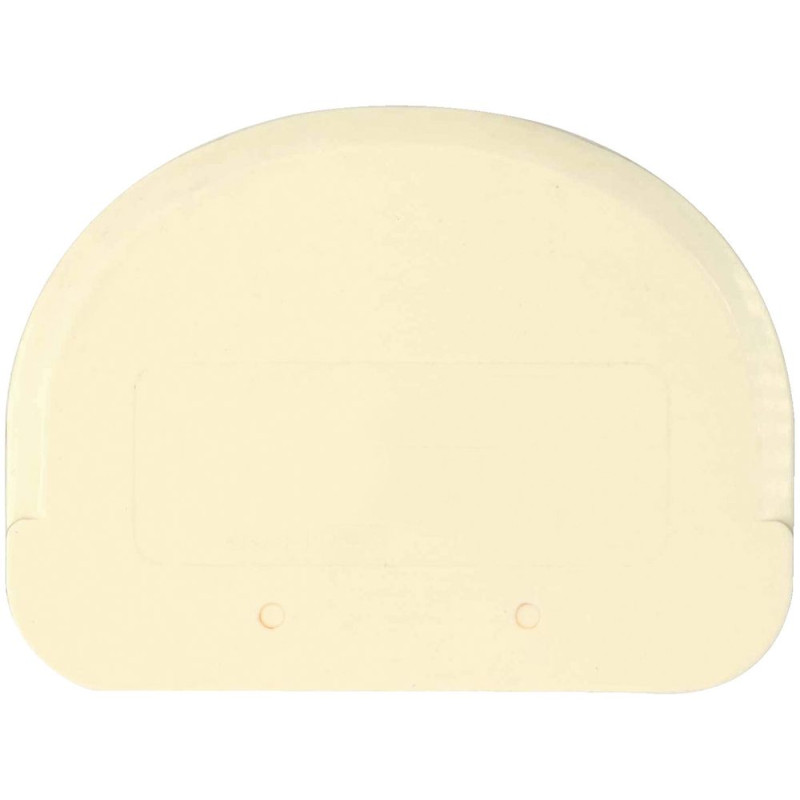 Racloir coupe-pâte semi rond - 6 pièces Racloir coupe-pâte semi rond - 6 pièces