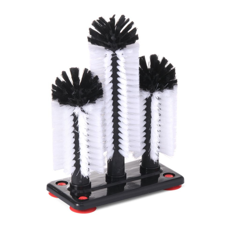 Lave-Verres Manuel - 2 + 1 Brosses Lave-Verres Manuel - 2 + 1 Brosses
