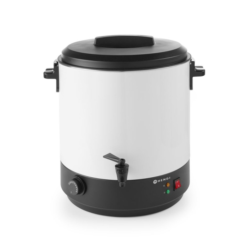 Hot Beverage Dispenser in Enameled Stainless Steel - 25 L Hot Beverage Dispenser in Enameled Stainless Steel - 25 L