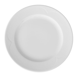 Plitki tanjur od porculana Saturn - promjera 260 mm