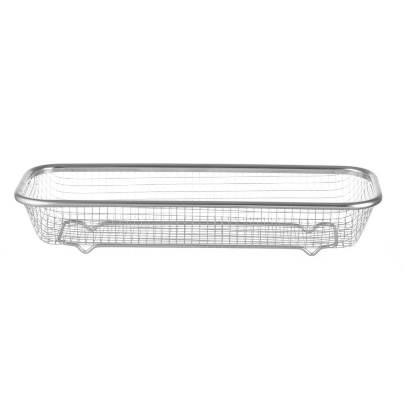 Košarica za posluživanje od nehrđajućeg čelika - 310 x 125 mm Košarica za posluživanje od nehrđajućeg čelika - 310 x 125 mm