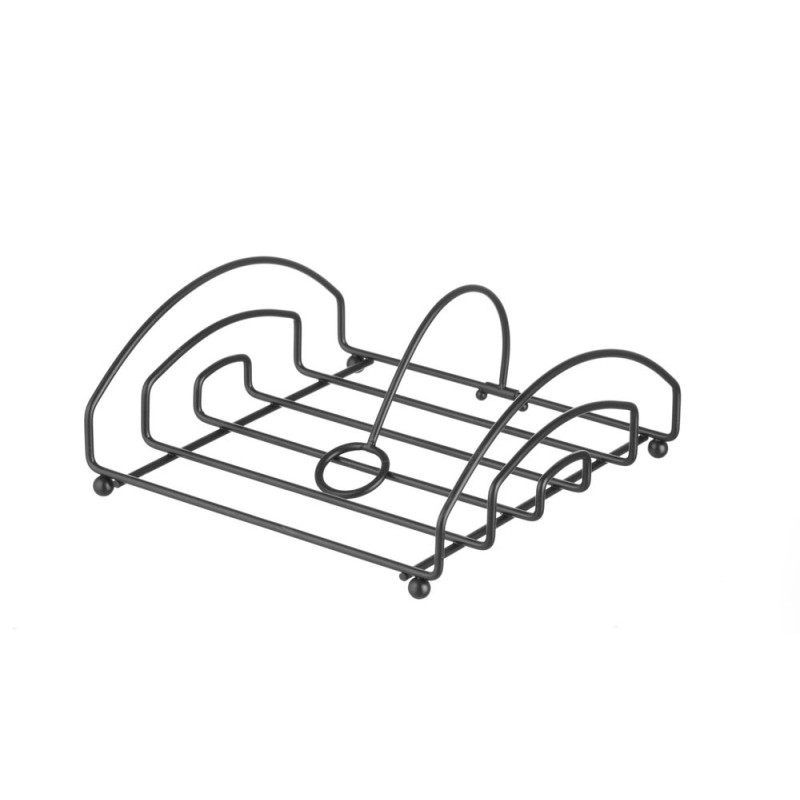 Black Towel Holder - 160 x 155 mm - Brand HENDI Black Towel Holder - 160 x 155 mm - Brand HENDI