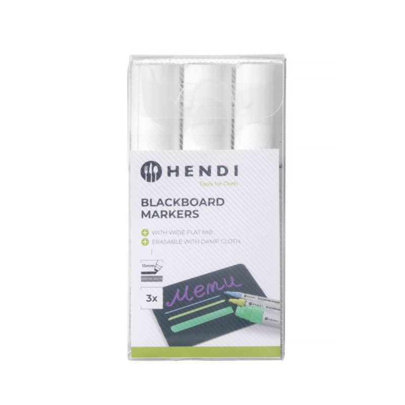 Flomasteri za kreda 15 mm - Marka HENDI - Fourniresto Flomasteri za kreda 15 mm - Marka HENDI - Fourniresto