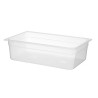 Bak gastronorma od polipropilena GN 1/1 s mjernom skalom - 21 L - P 150 mm