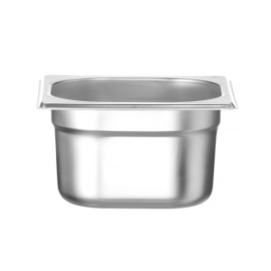 Bac Gastro GN 1/6 Inox - Dubina 100 mm - 1,6 L - FourniResto