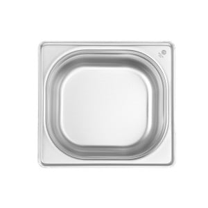 Bac Gastro GN 1/6 Inox - Dubina 100 mm - 1,6 L - FourniResto