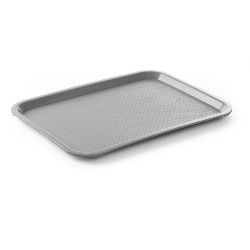 Plateau Rectangulaire Fast Food - Moyen 415 x 305 mm - Gris Plateau Rectangulaire Fast Food - Moyen 415 x 305 mm - Gris