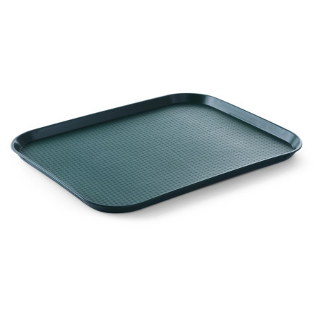 Rektangularni pladanj za brzu hranu - Veliki model 450 x 350 mm - Zeleni