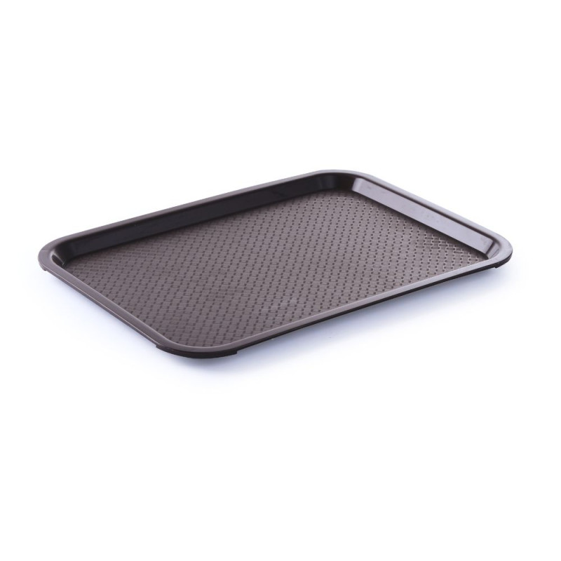 Pladanj za brzu hranu - Veliki model 450 x 350 mm - smeđi Pladanj za brzu hranu - Veliki model 450 x 350 mm - smeđi