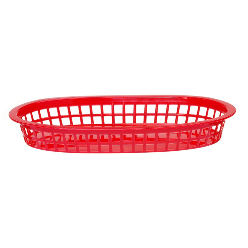 Fast-Food Service Basket - Red - Set of 6 - Hendi Fast-Food Service Basket - Red - Set of 6 - Hendi