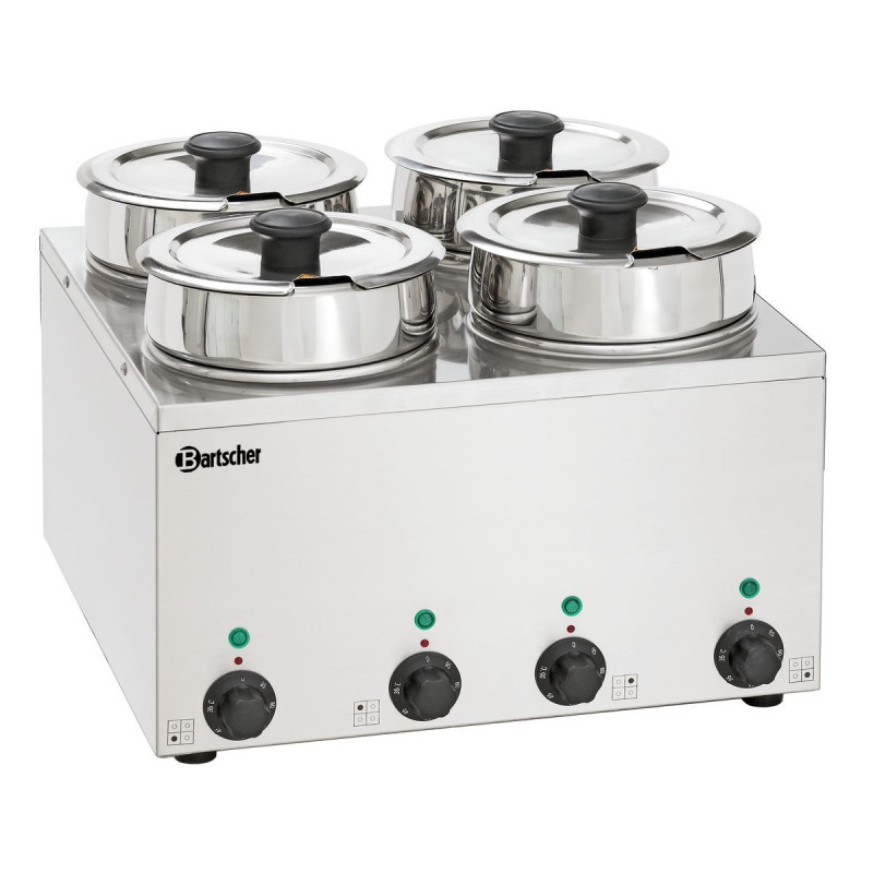 Bain-Marie za umak Profesionalni 4 x 3,5 litre za ugostitelje Bain-Marie za umak Profesionalni 4 x 3,5 litre za ugostitelje