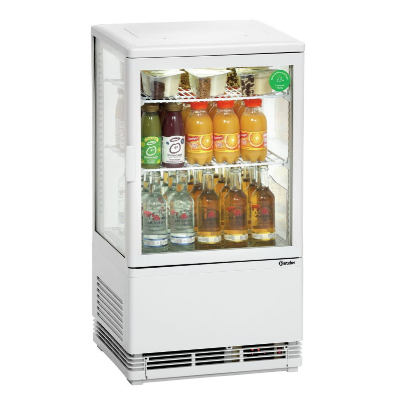 Mini Vitrine Réfrigérée Bartscher - 58 L Mini Vitrine Réfrigérée Bartscher - 58 L