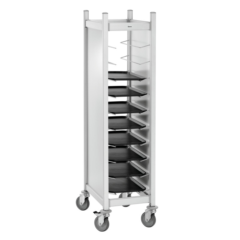 Stainless Steel Trolley 10 Shelves GN 1/1 Stainless Steel Trolley 10 Shelves GN 1/1