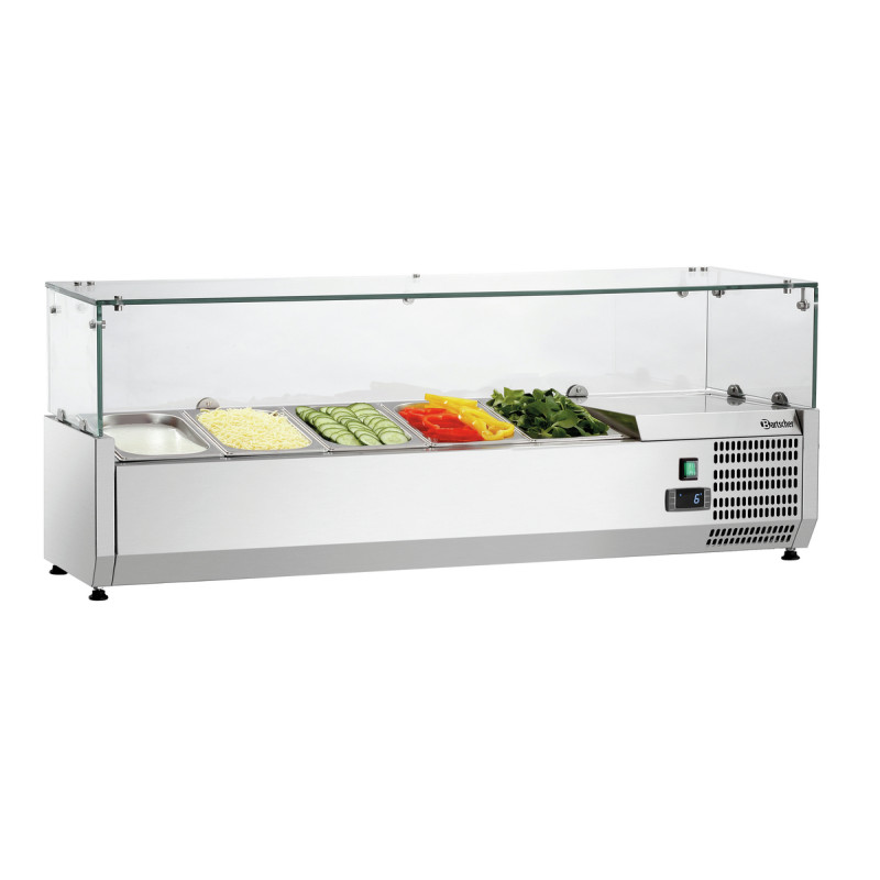 Saladette à Poser - 5 x GN 1/4 - Bartscher Saladette à Poser - 5 x GN 1/4 - Bartscher