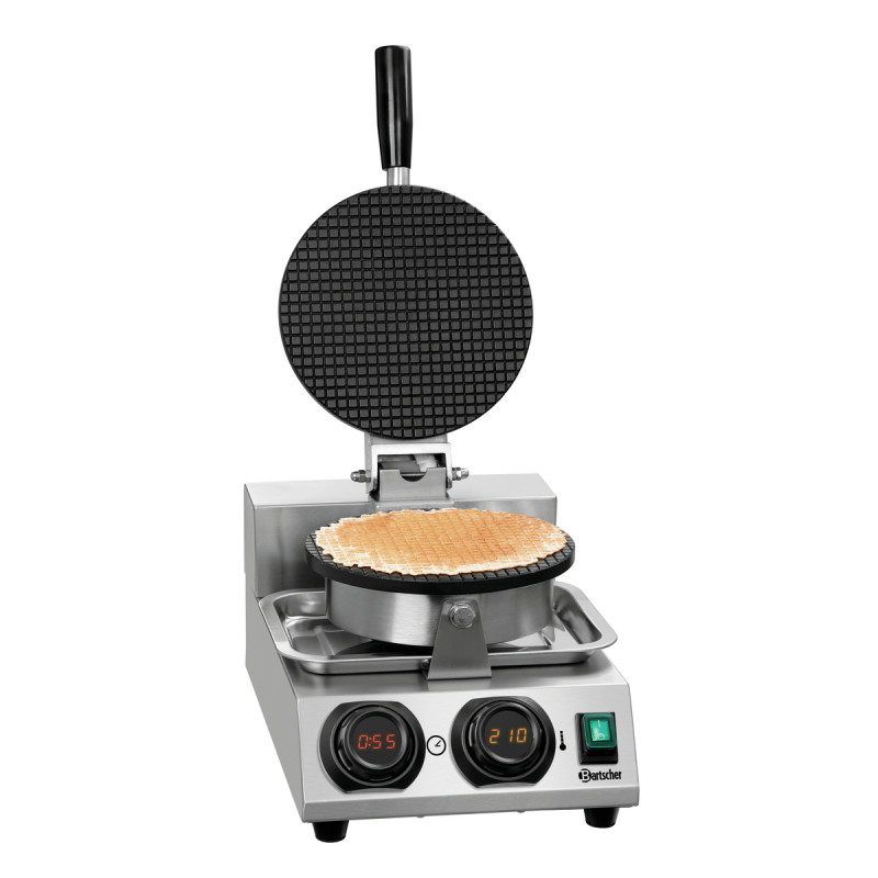 Gaufrier Cone en Inox - 1000 W - Bartscher Gaufrier Cone en Inox - 1000 W - Bartscher